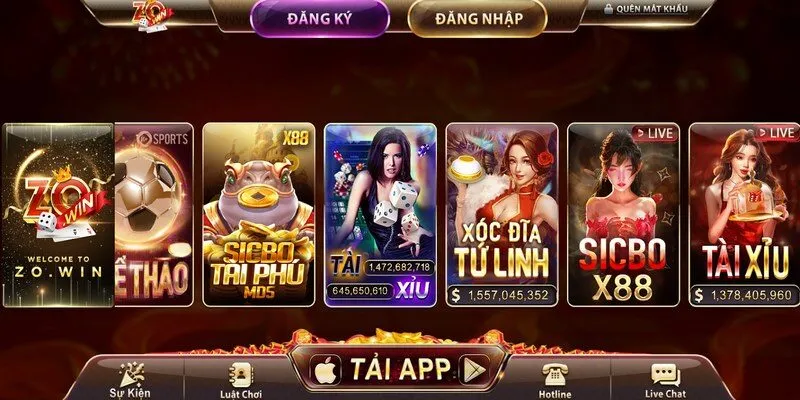 Tài xỉu Zowin